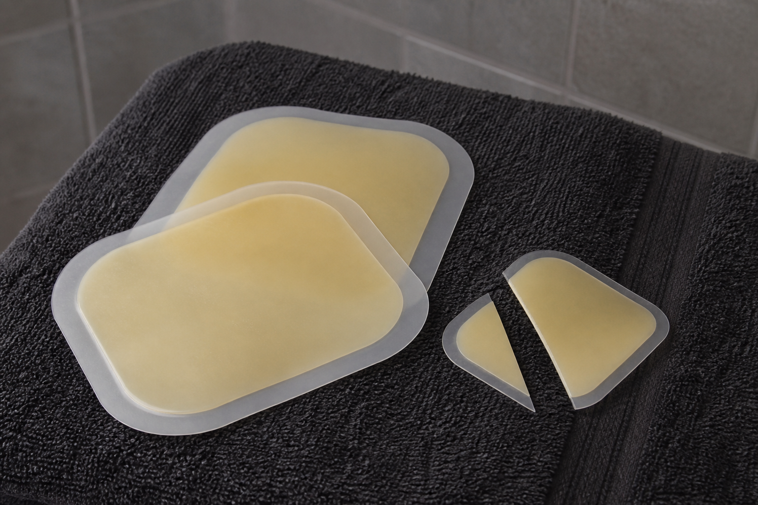 Pimple Patches on Back, Chest and Shoulders